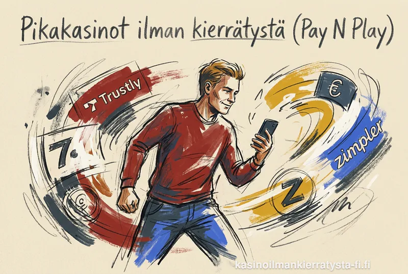 Pikakasinot ilman kierrätystä (Pay N Play)