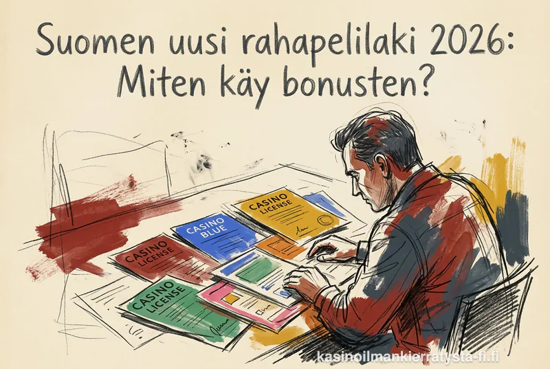 Suomen uusi rahapelilaki 2026: Miten käy bonusten?